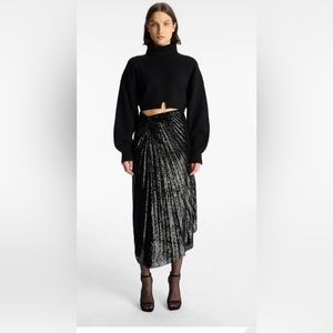 Brand new with tags A.L.C.- Tori Sequin Midi Skirt size 0-2